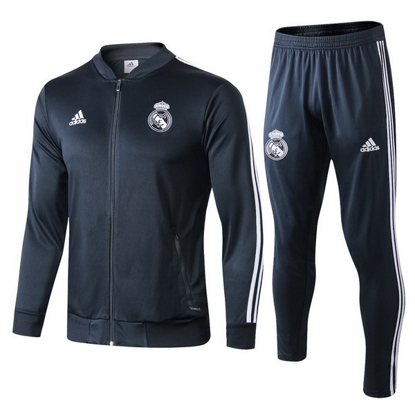 Chandal Del Real Madrid 2018-2019 Gris Marino